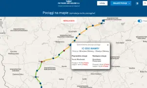 Jak sprawdzić, gdzie jest pociąg? Śledź go na mapie!