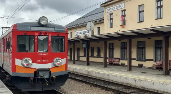 Pociągiem do Krynicy-Zdroju? Tak! Szybciej i wygodniej po modernizacji