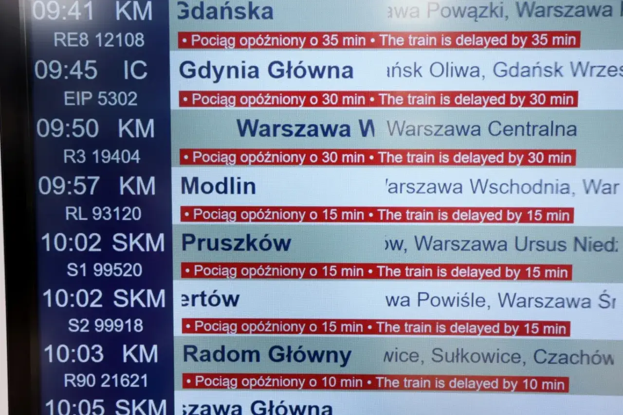 Prawa pasażera kolei opóźnienie odszkodowanie
