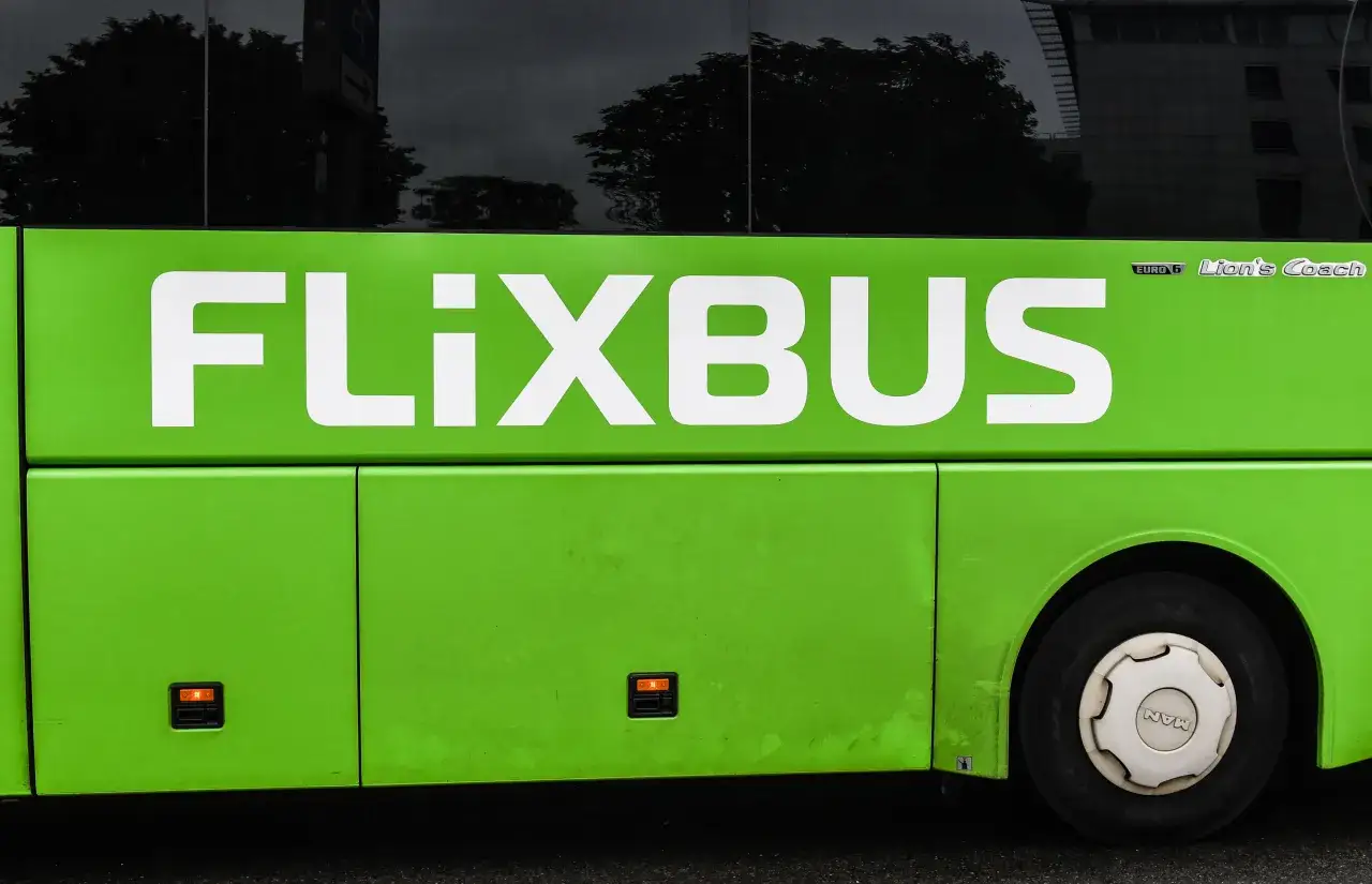 Mapa przystank&oacute;w Flixbus Warszawa