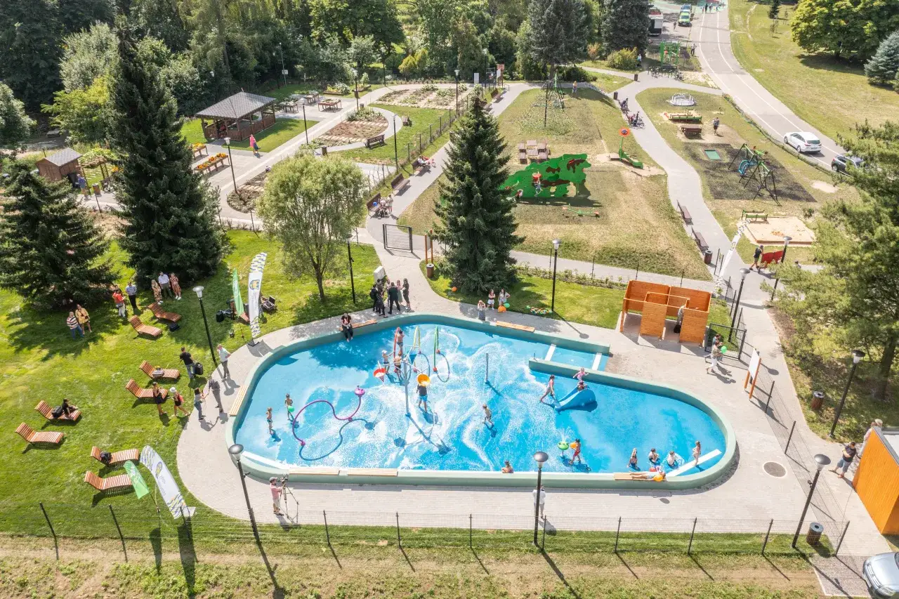 Wodny plac zabaw Park Śląski Chorzów