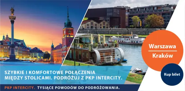 Ile jedzie pociąg z Warszawy do Krakowa? Czasy, ceny i porady